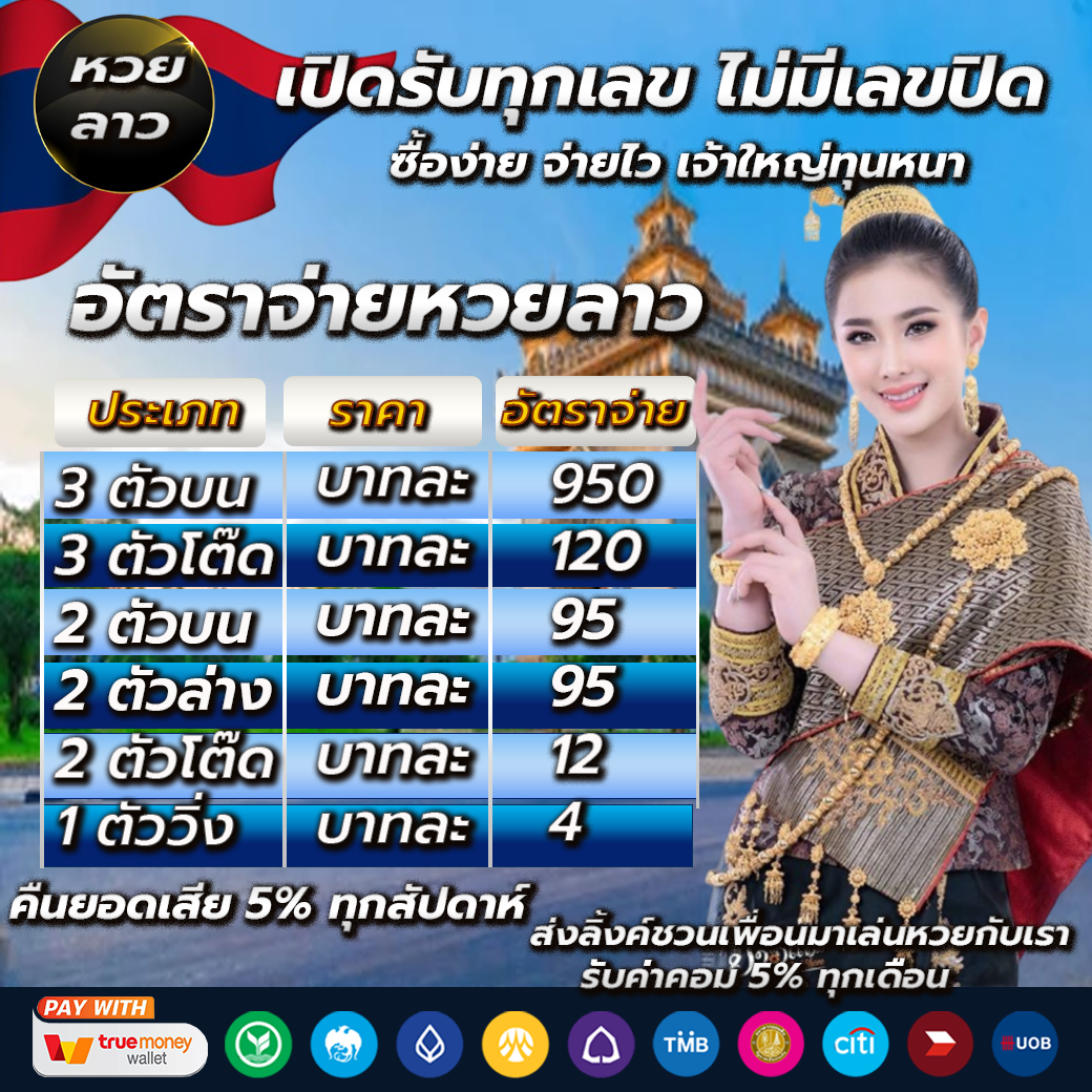 เว็บหวยออนไลน์ เว็บตรง ระบบปลอดภัย ฟรีค่าธรรมเนียม สมัครง่ายสดใส